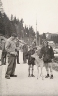 Con il nonno al Lago di Misurina